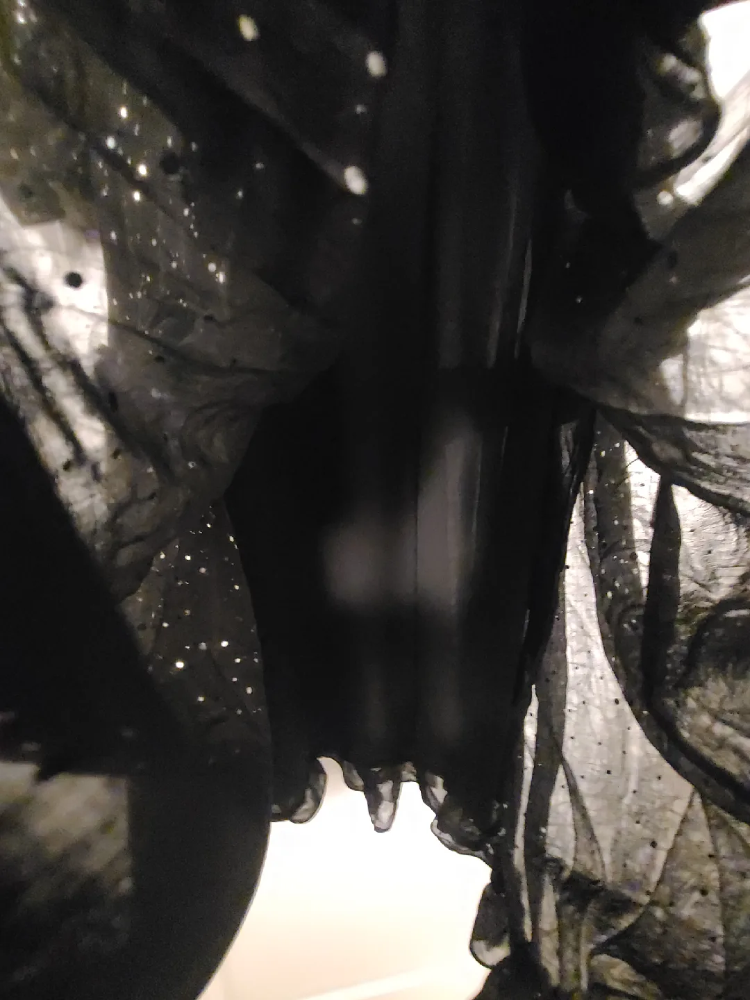 Stella Nova Black Sparkle Dress - Size Small image indicator(7)