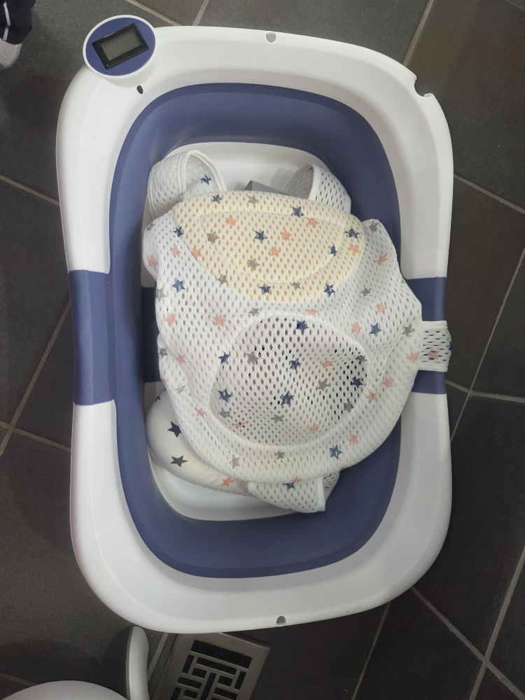 Foldable Baby Bathtub with temperature control