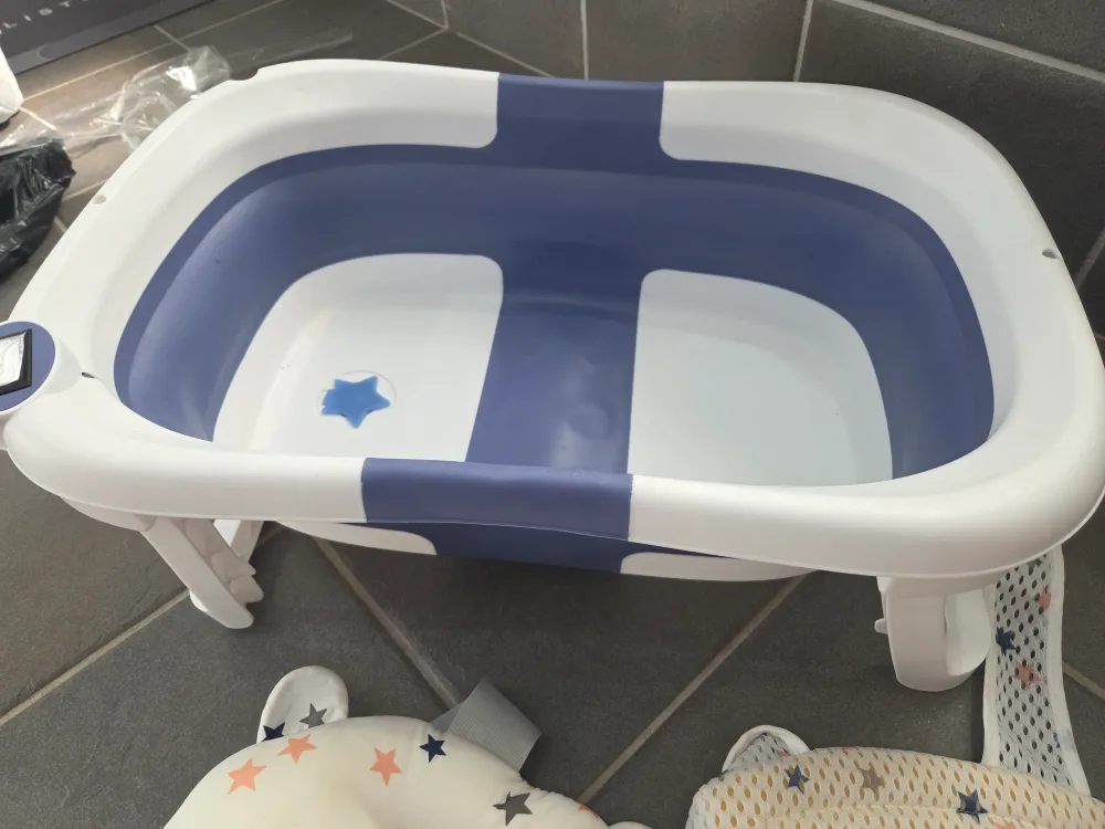 Foldable Baby Bathtub with temperature control image indicator(3)