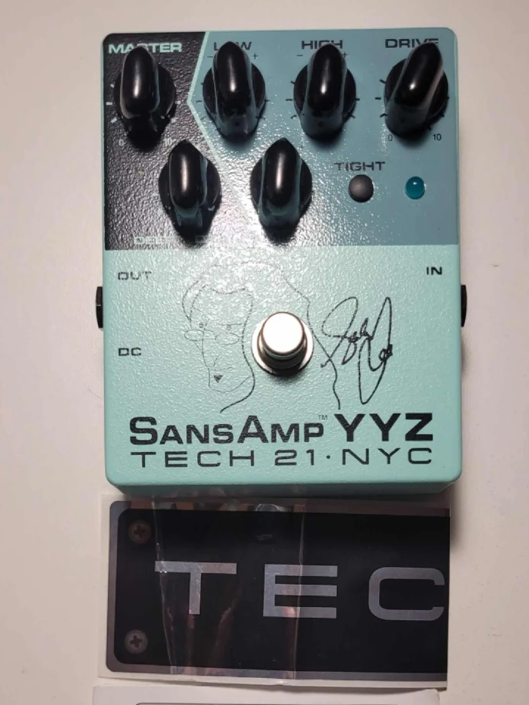 Tech 21 Geddy Lee SansAmp YYZ Shape-Shifter Pedal thumbnail