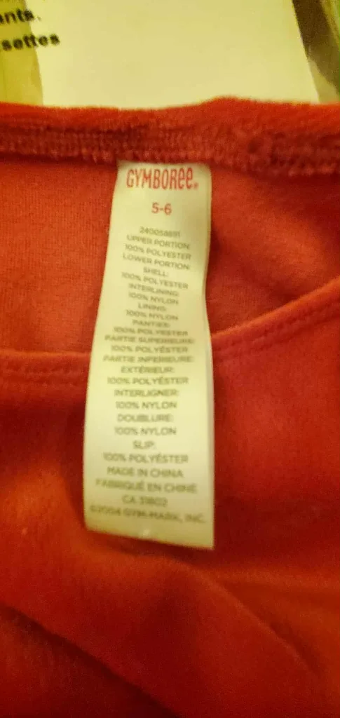 free costume maybe lady bug Gymboree Girls Red Dress Size 5-6 image indicator(2)