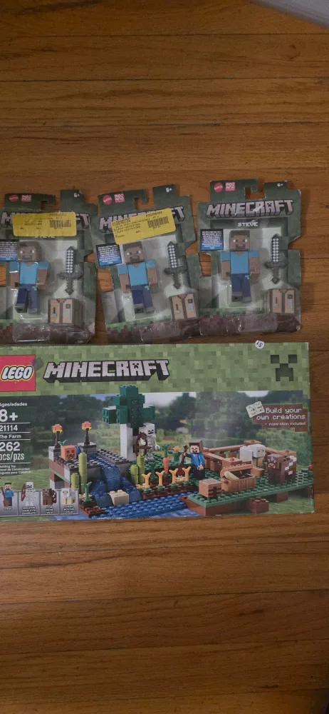 LEGO Minecraft 21114 The Farm + Steve Action Figures image indicator(6)