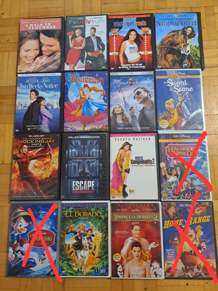 Mixed DVD Movies Lot thumbnail