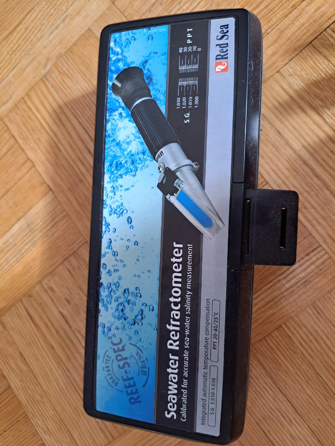 Red Sea Seawater Refractometer salinity measurement