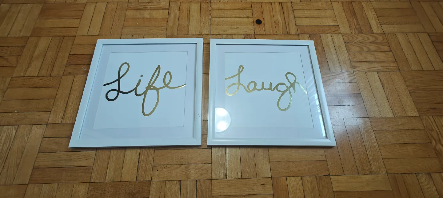 Life & Laugh Framed Wall Art Set image indicator(5)