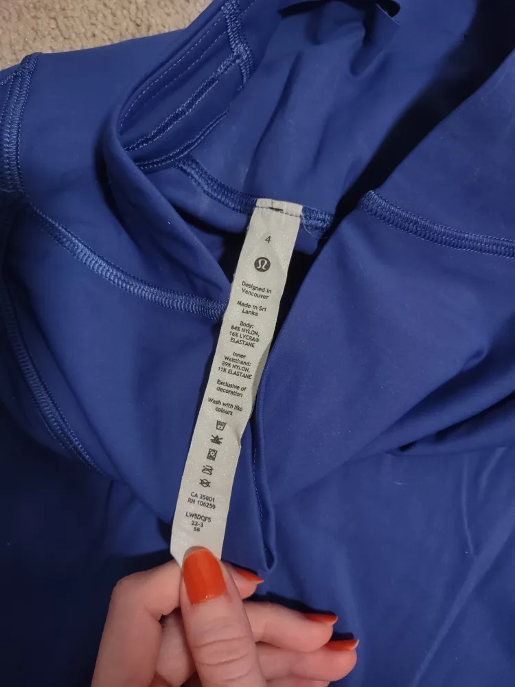 Lululemon Align Leggings - Size 4 - Blue image indicator(3)