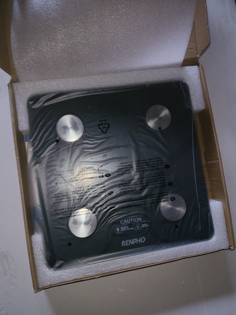 New RENPHO Smart Body Weight Scale - Black