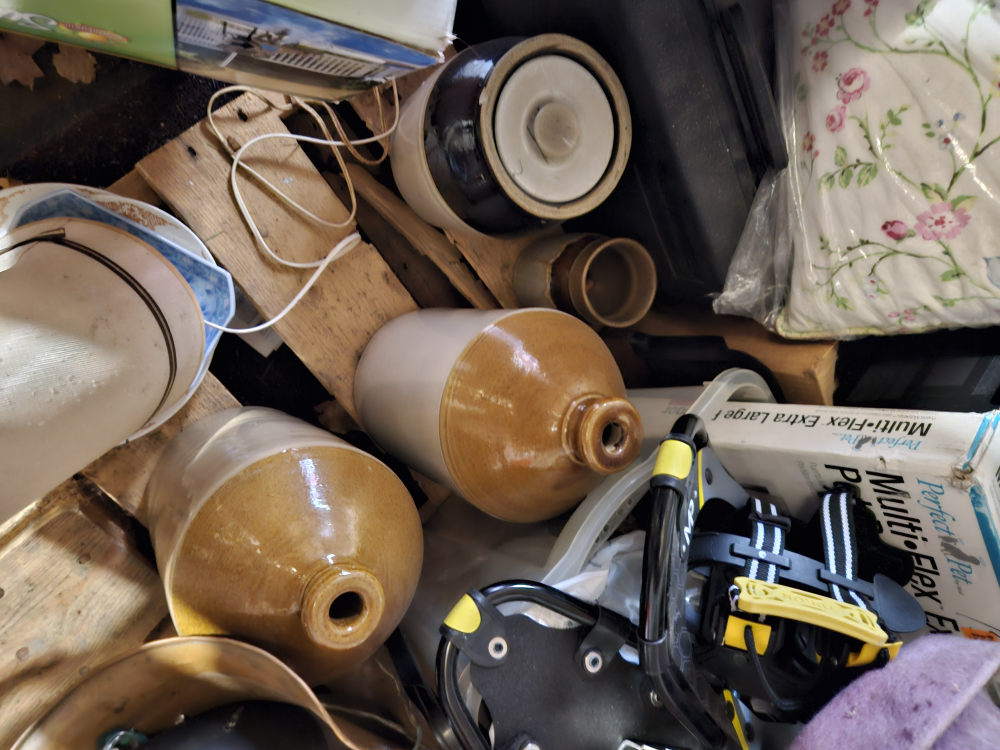 Mixed Pottery Jugs and Jars