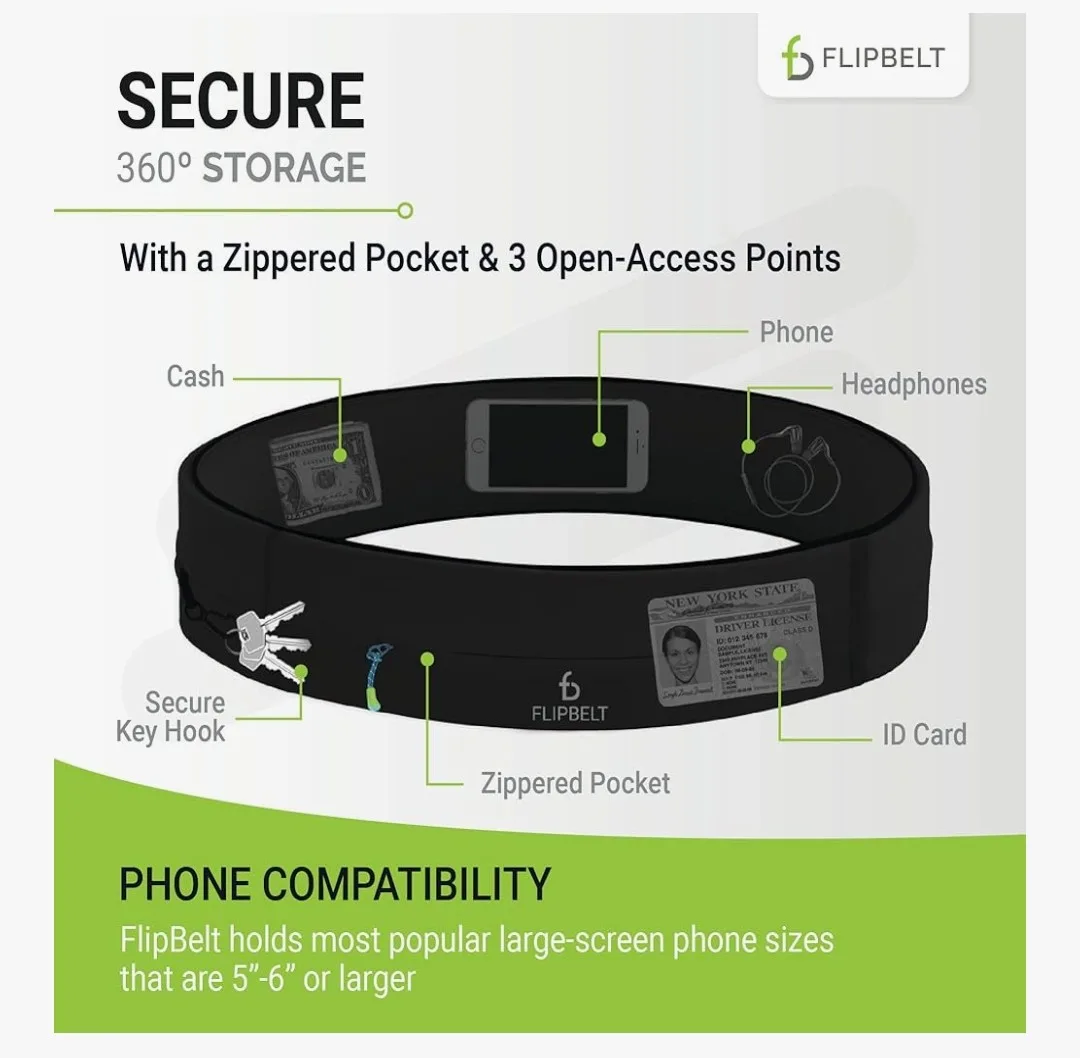 Flipbelt Hands-Free Active Belt - Size S image indicator(3)