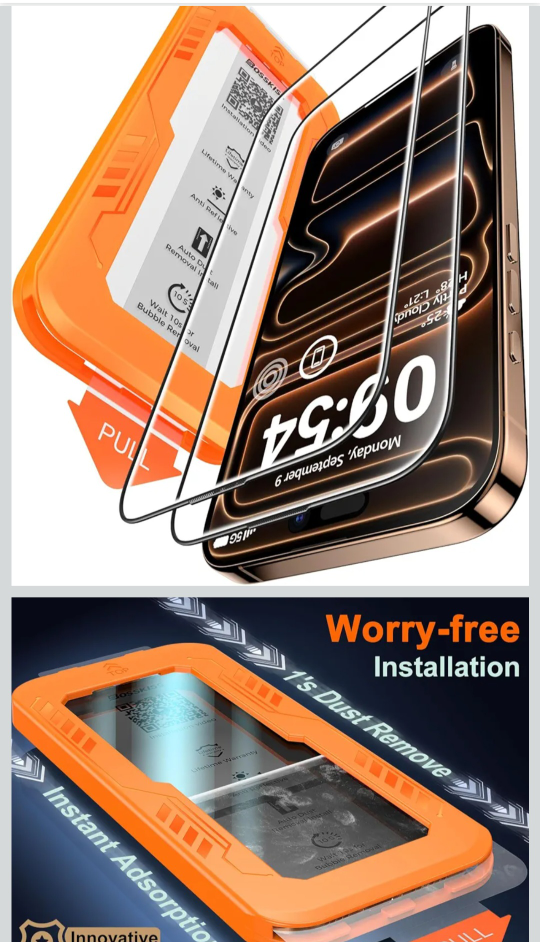 New BOSS KISS iPhone Screen Protector