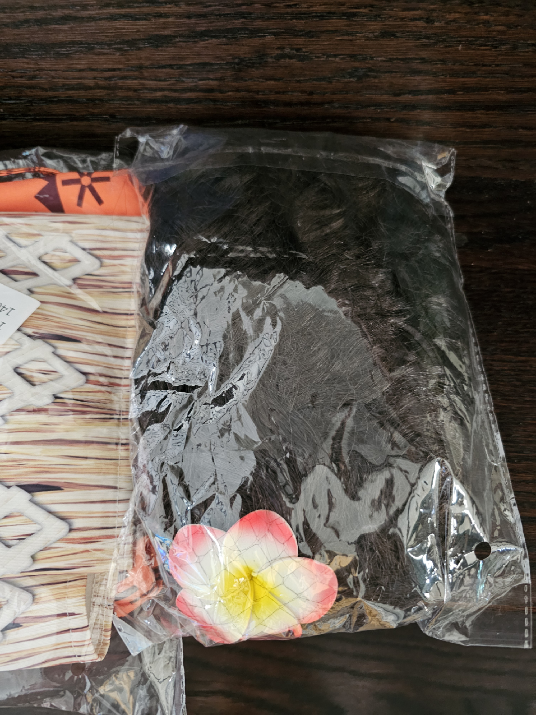 🥕Moana Costume Dress Up Set with Wig - photo 4