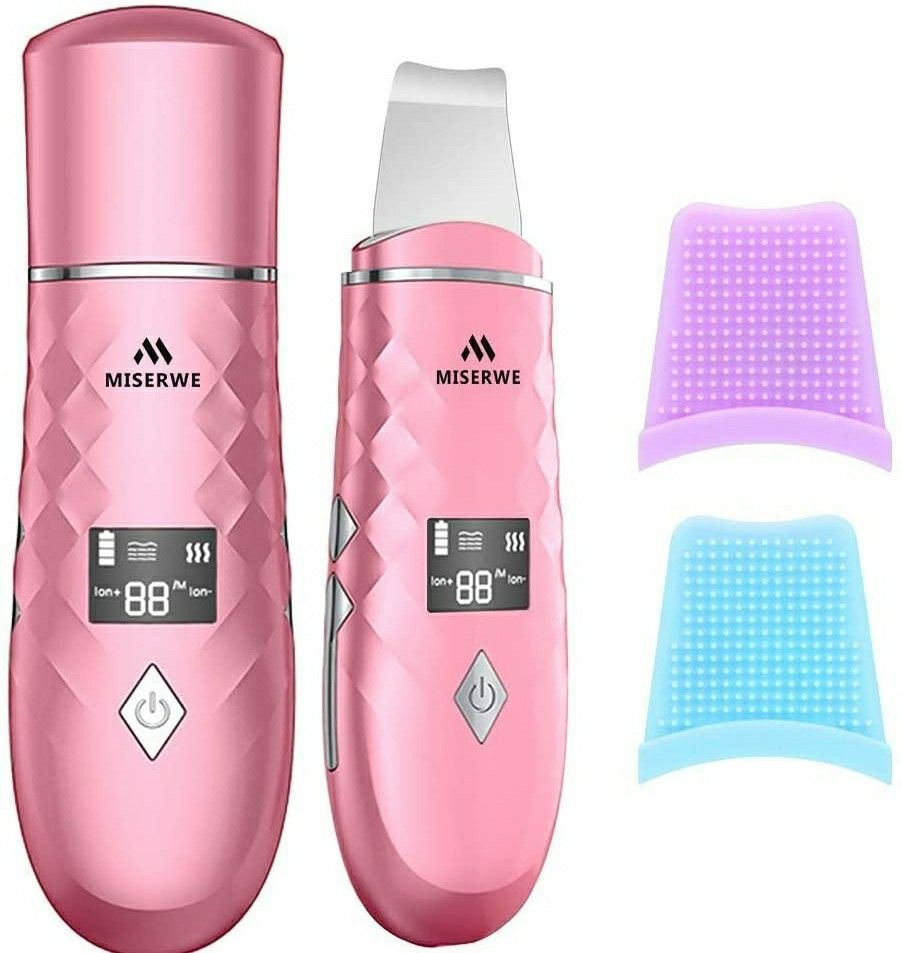 Skin Scrubber with LCD Display Skin Spatula Pore Cleaner
