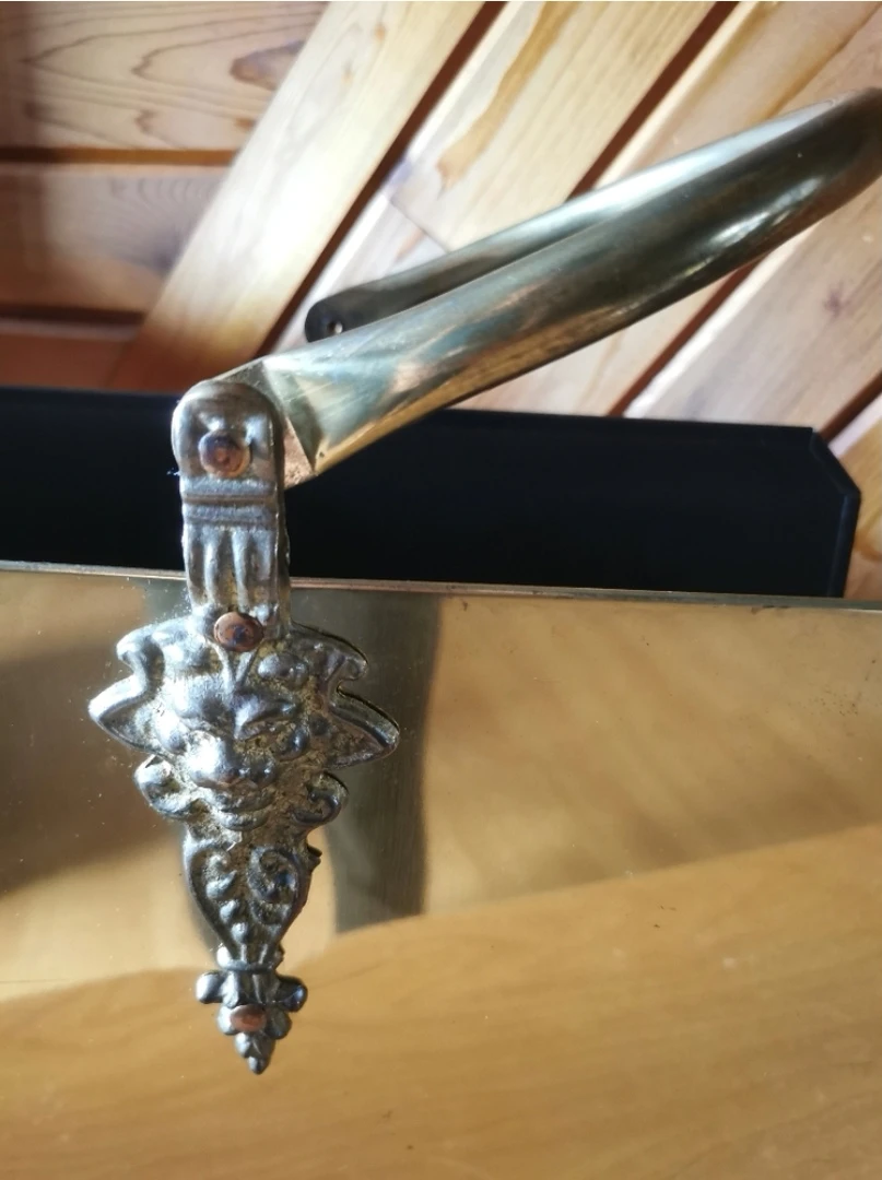 Vintage Brass Lion Rack - photo 4