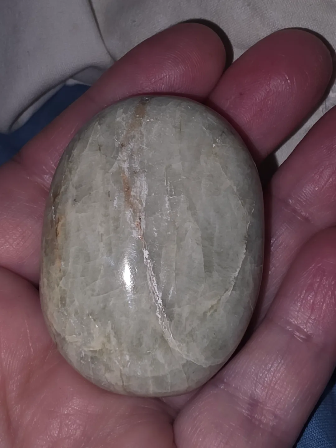 2inch garnierite-colored moonstone thumbnail