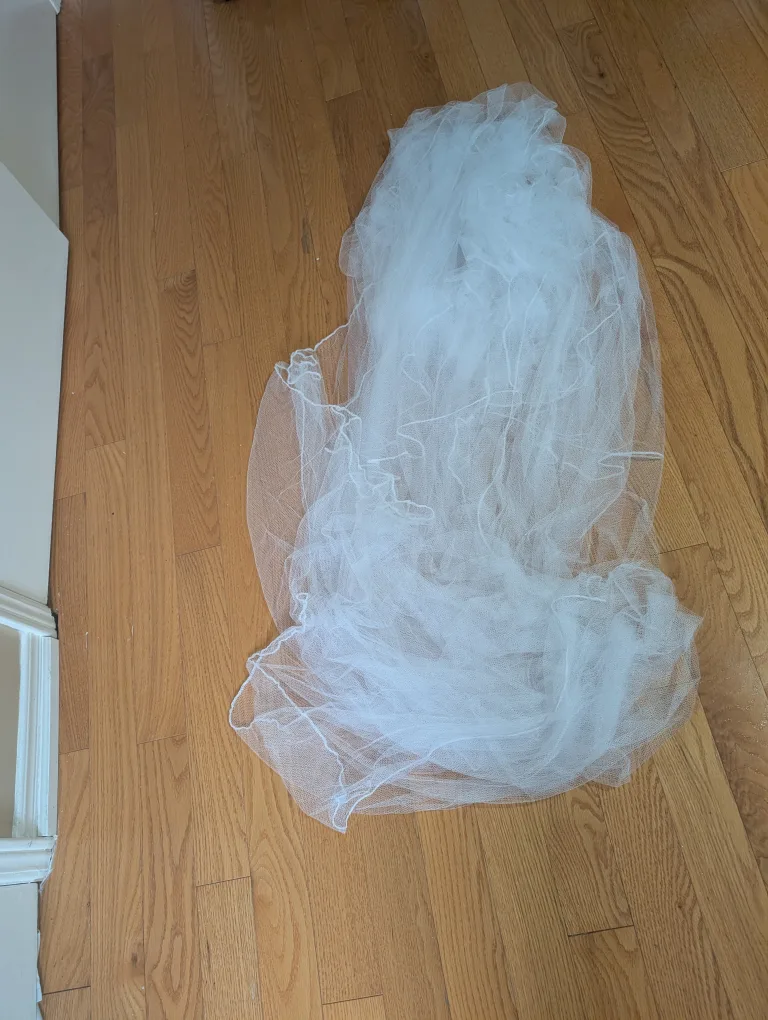 White  mesh material for decoration 🥕 image indicator(2)