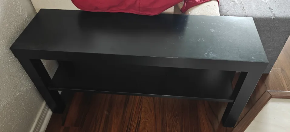 Black TV Stand/Coffee Table thumbnail