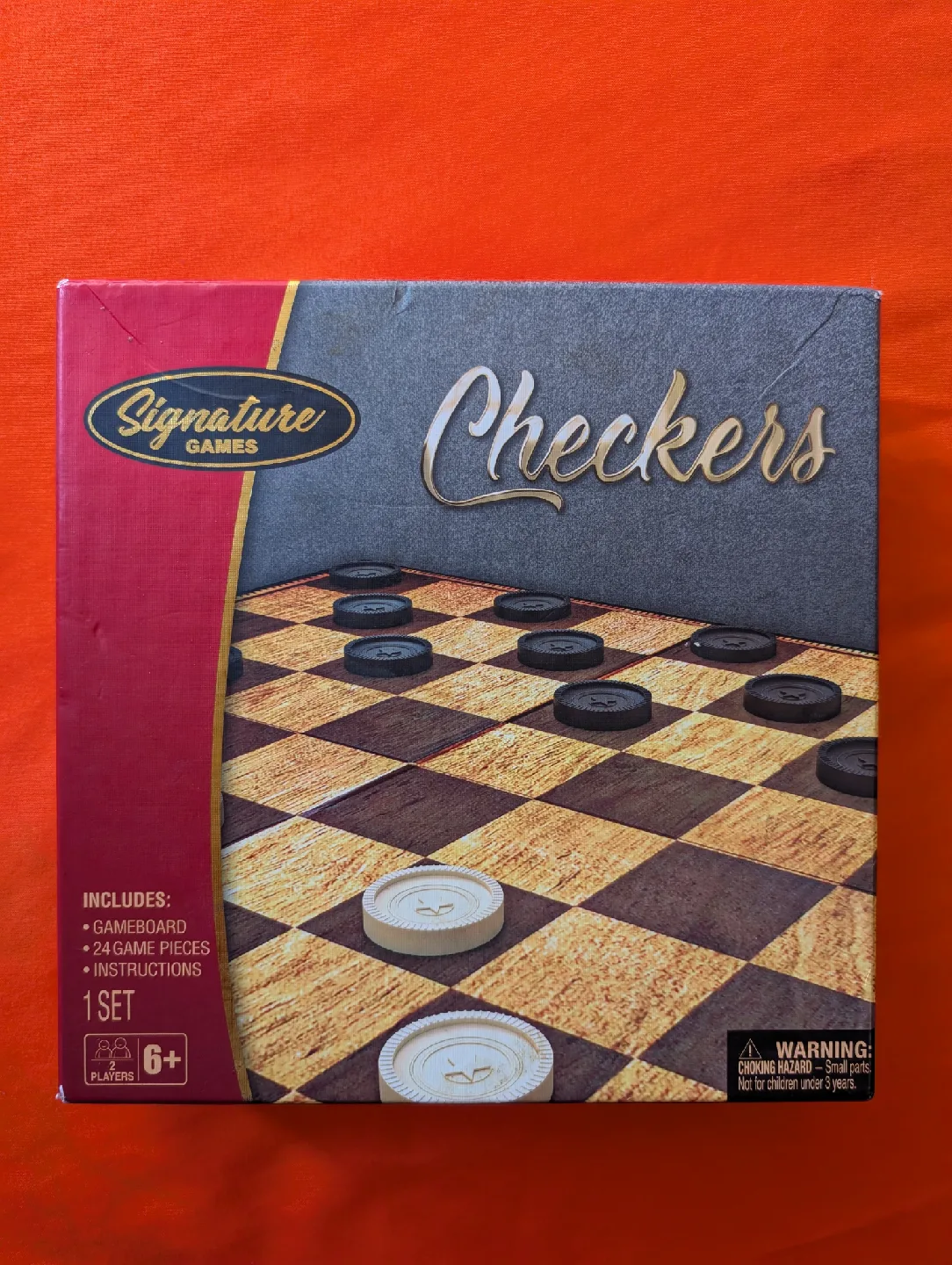 Signature Games Checkers - Complete Set! thumbnail