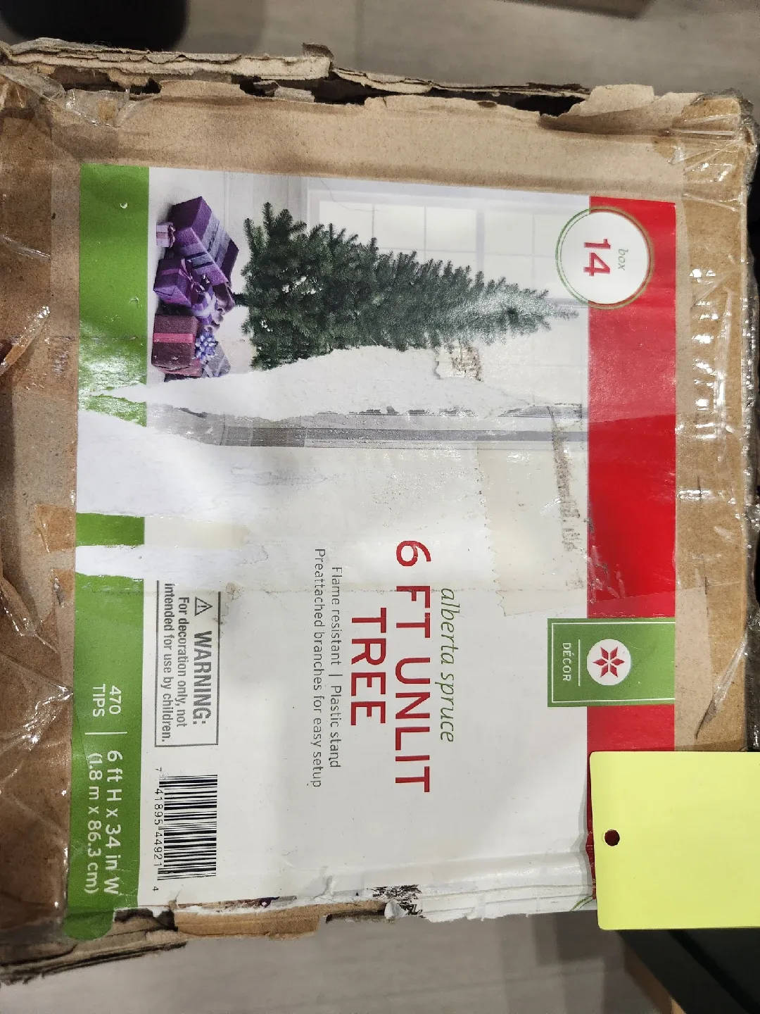 6 Foot Alberta Spruce Artificial Christmas Tree