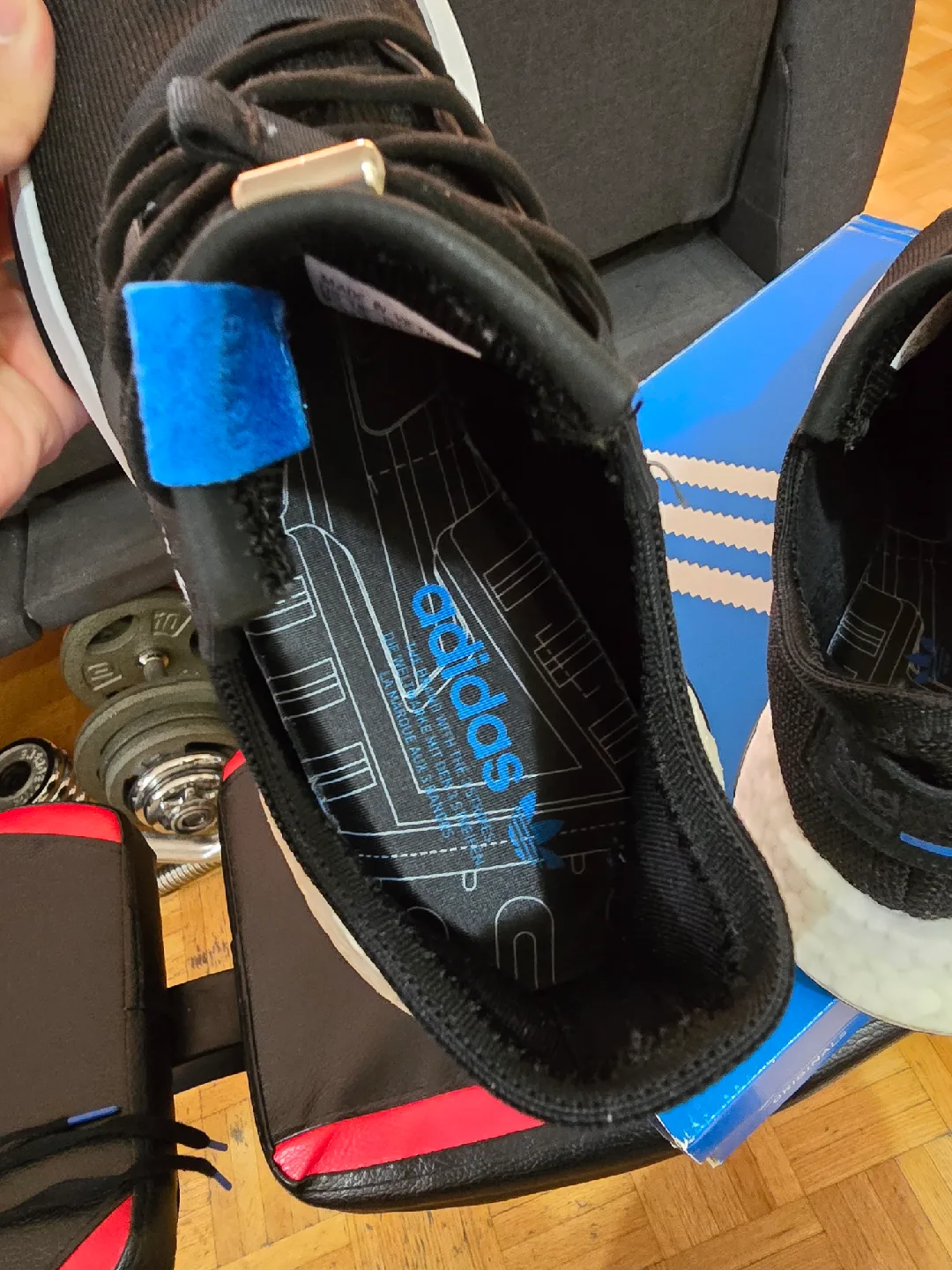 Adidas POD-S3.1 Black Men's US 9.5 image indicator(5)