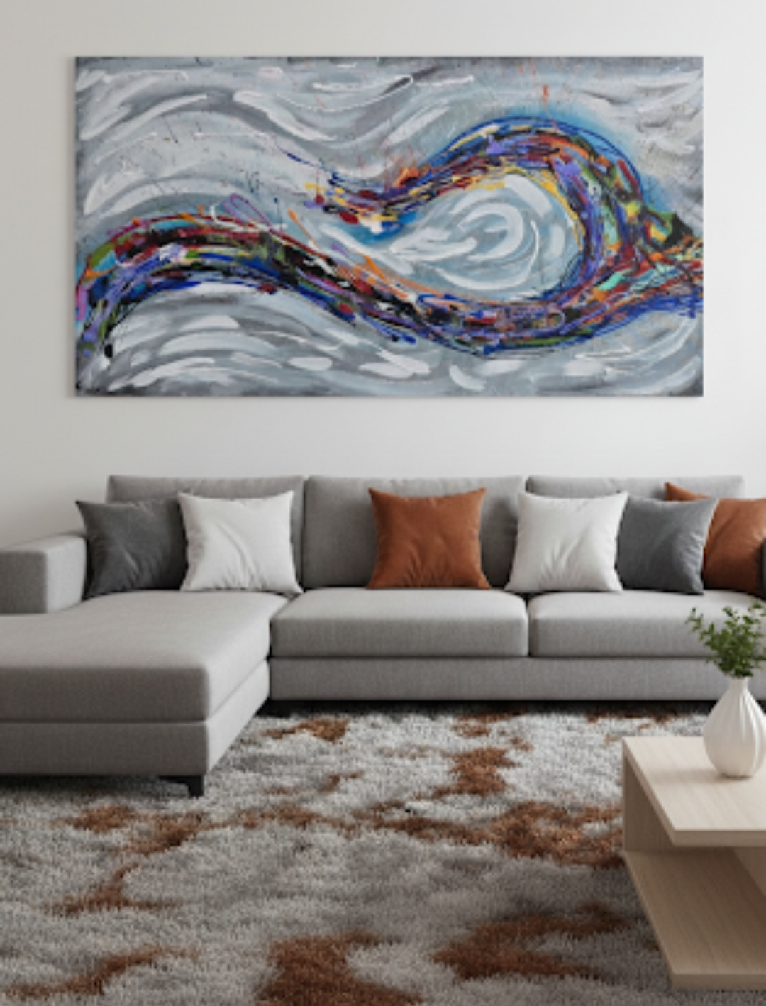 original hand-painted painting by local artist Custom Art🎨 - photo 5