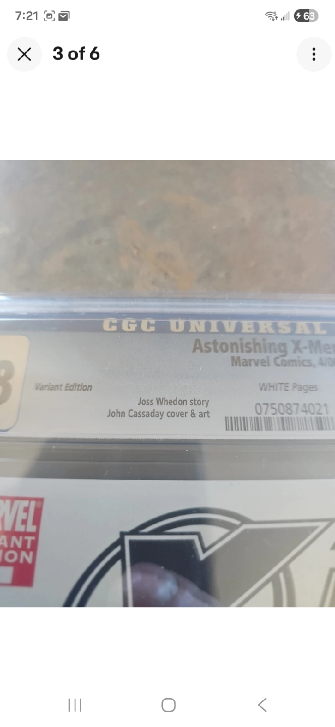 Astonishing X-Men #13 CGC 9.8 - photo 3