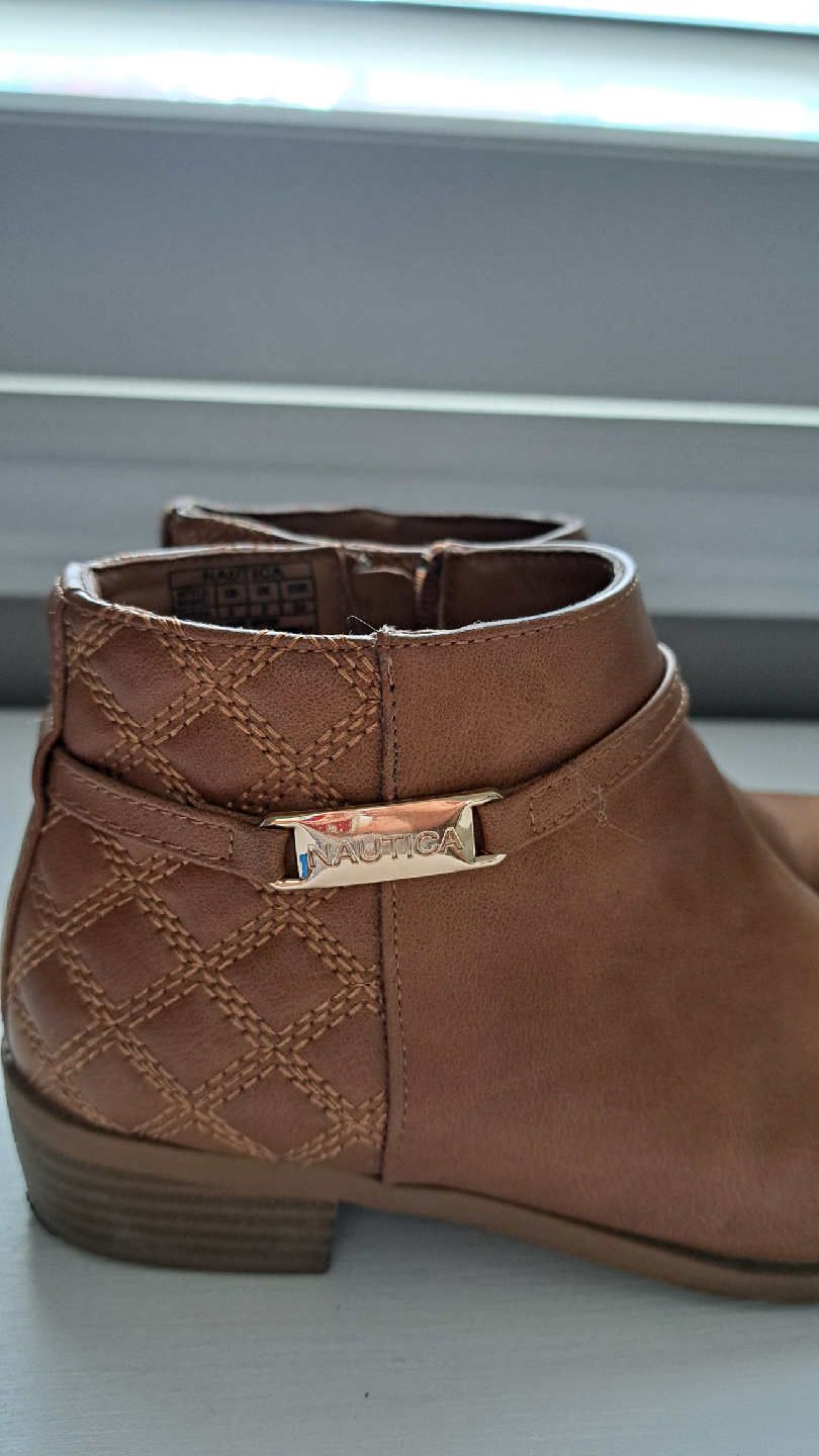 Nautica Erisha Brown Ankle Boots - Size 3Y - photo 3