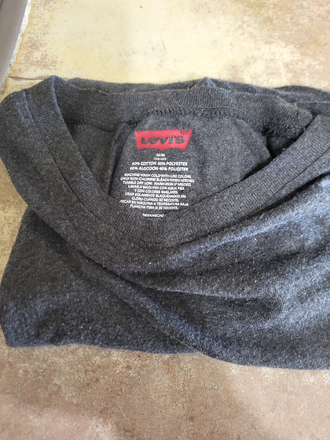 Levi's M/M (38-40) Gray T-Shirt