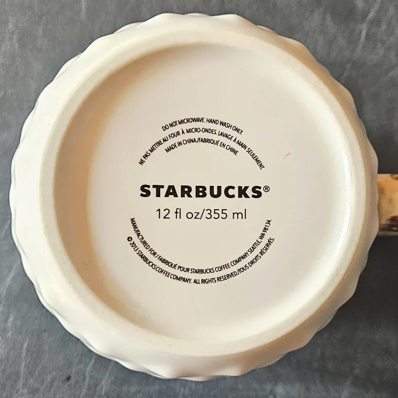Starbucks 12oz White Mug ☕️ image indicator(2)