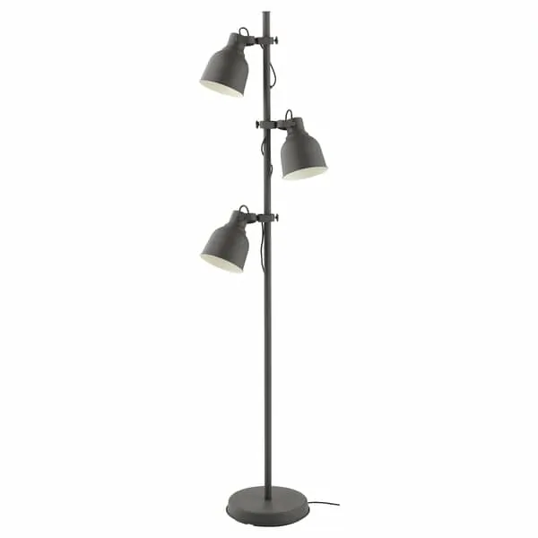 IKEA Hektar Floor Lamp, Dark Grey thumbnail