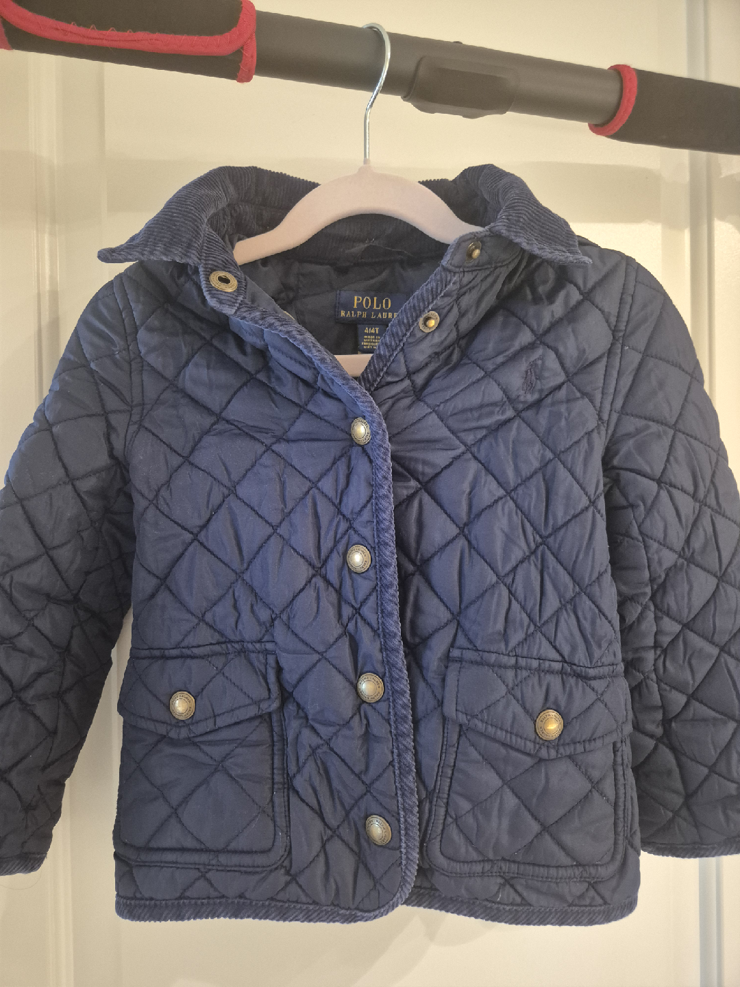Polo Ralph Lauren Quilted Jacket - Size 4T