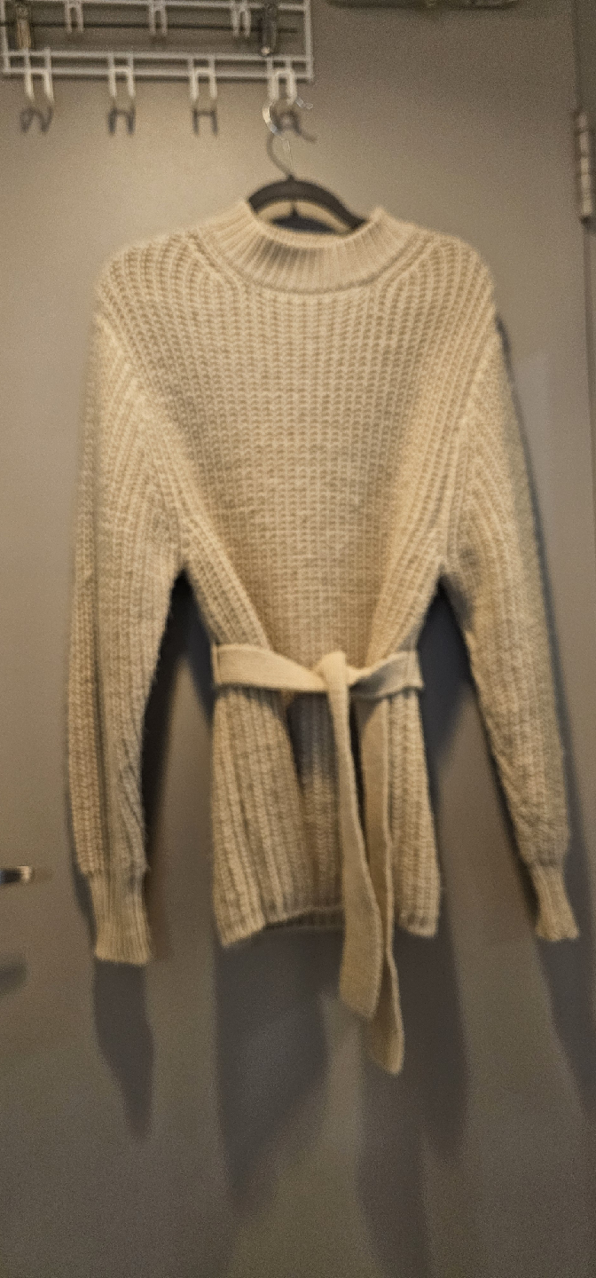 Zara Knit Sweater with Tie - Size S ❤️ - photo 3