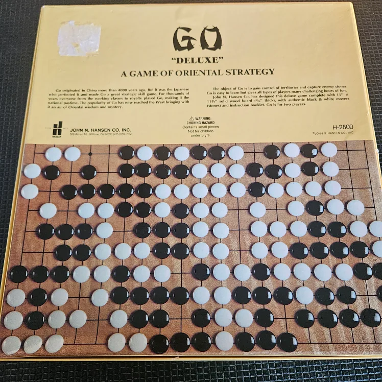 GO Deluxe -A Game of Oriental Strategy Vintage 1982 image indicator(5)