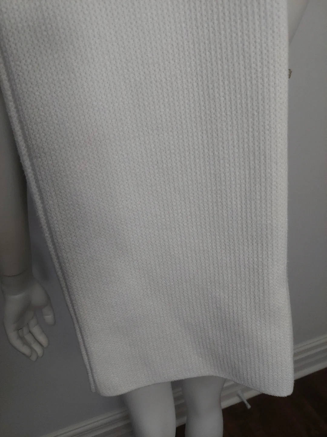 Off White  Medium Cream Knit Sweater from Zara image indicator(10)