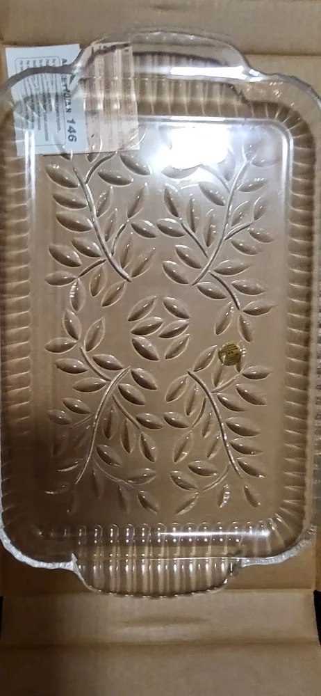 Crystal food tray image indicator(2)