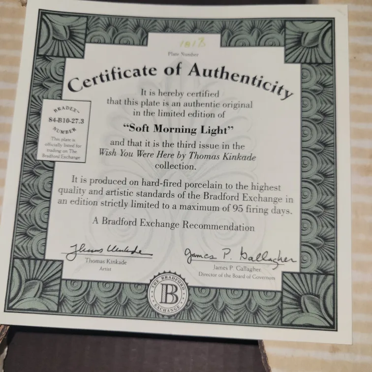 *Lot* Norman Rockwell Collector Plates image indicator(9)