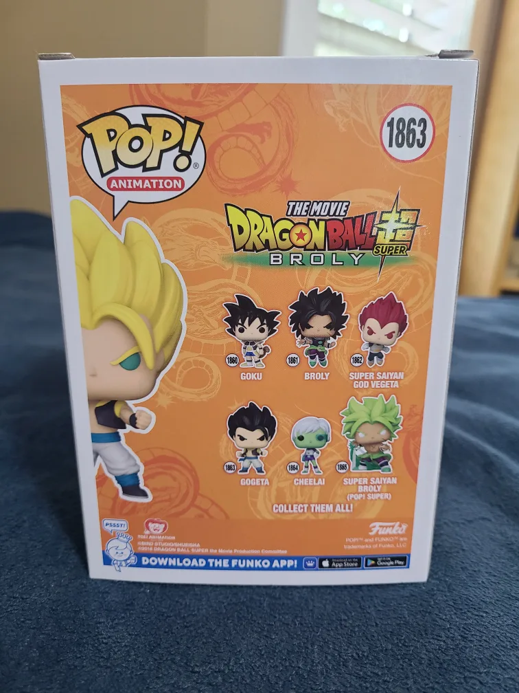 Funko Pop! Animation Dragon Ball Super Super Saiyan Gogeta image indicator(2)