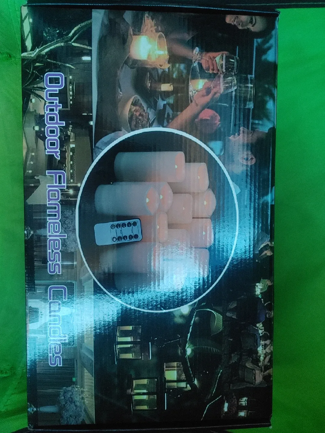 Outdoor Flameless Candles with Remote