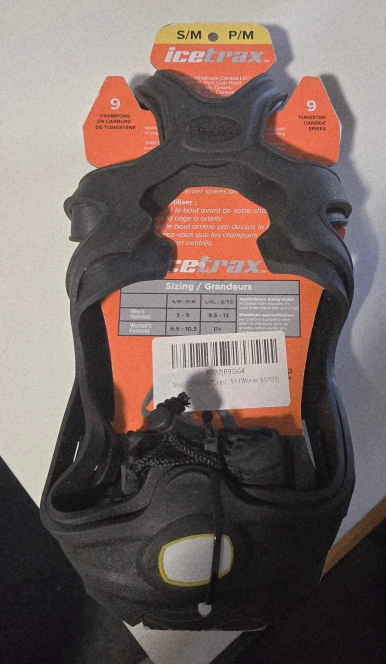 ICETRAX Pro HEX Grip Winter Ice Cleats for Shoes and Boots image indicator(2)