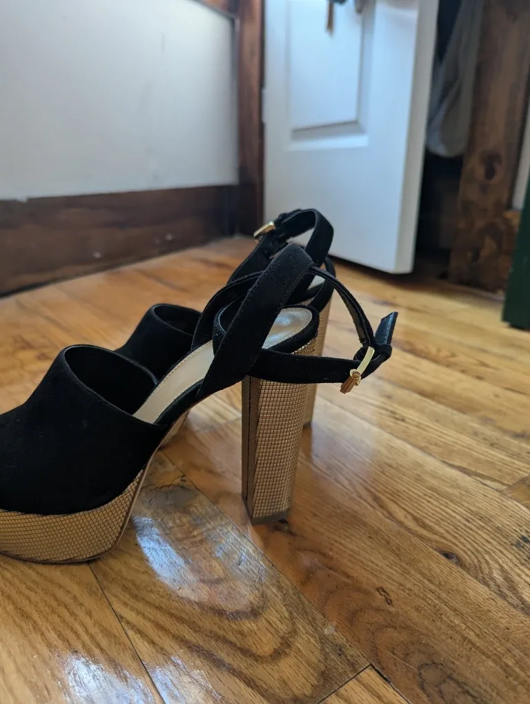 Michael Kors Black Heels image indicator(5)