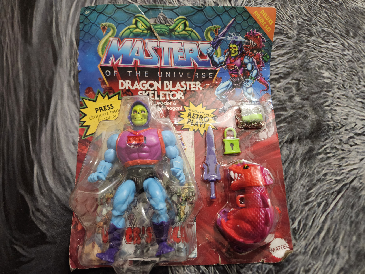 Masters of the Universe Dragon Blaster Skeletor Figure