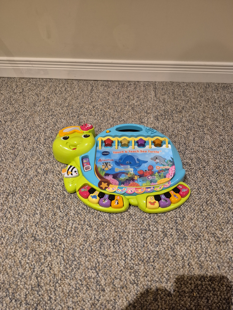 VTech Touch & Teach Sea Turtle Toy
