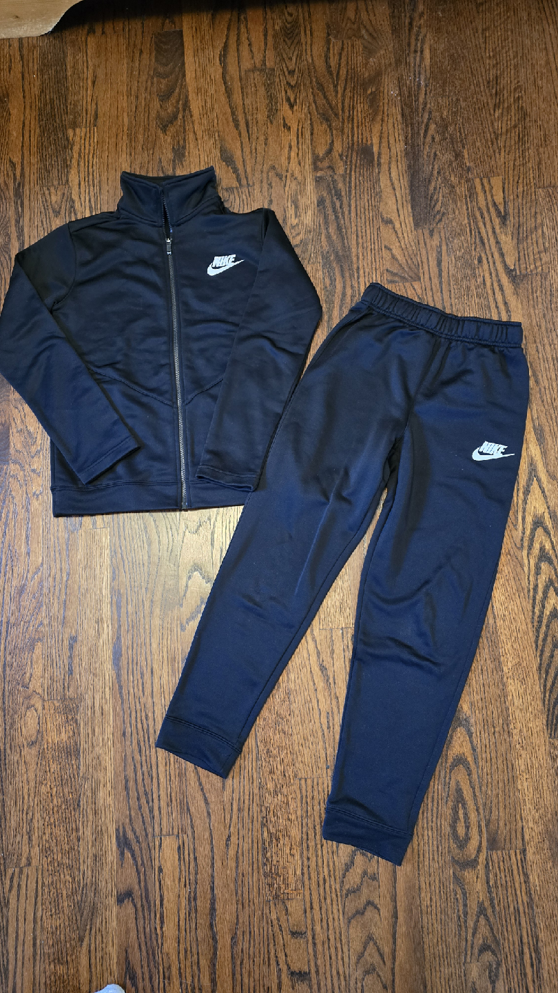 Nike Black Tracksuit - Youth size L 12Y