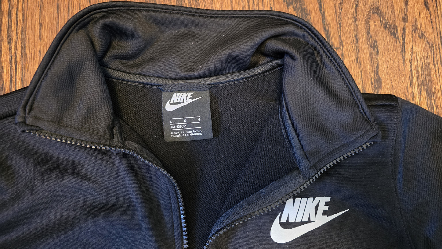 Nike Black Tracksuit - Youth size L 12Y - photo 4