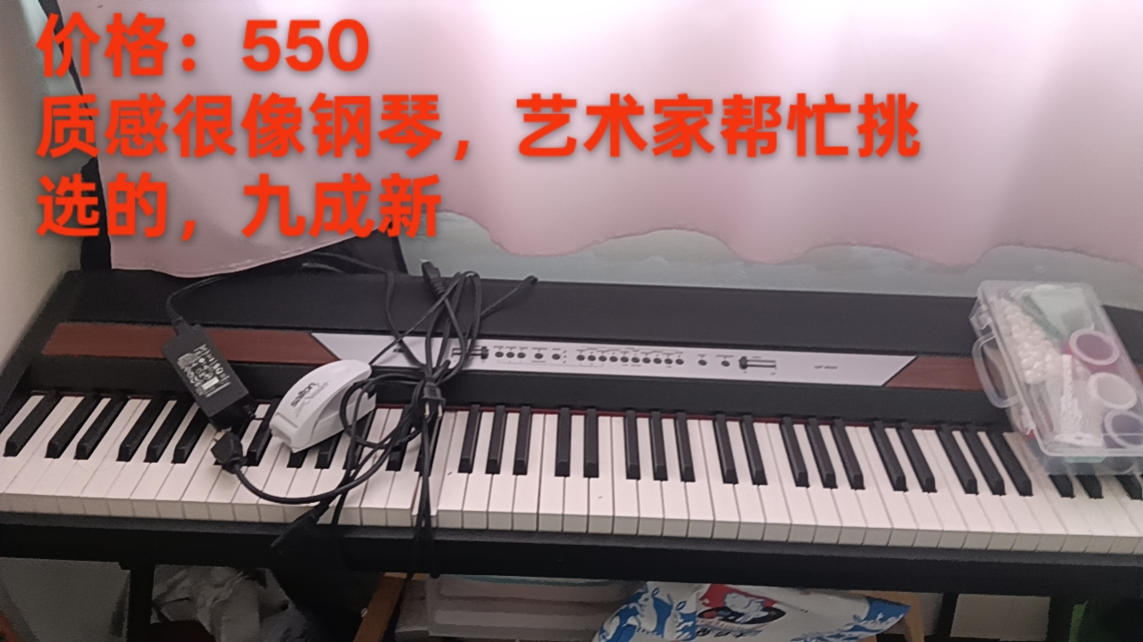 Salton SP-8002 Digital Piano - Like New