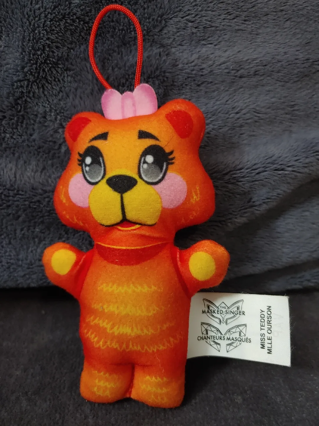 Masked Singer Miss Teddy Plush Ornament thumbnail