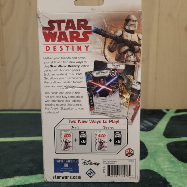 Star Wars Destiny Rivals Draft Set Dice and Card Game - photo 2