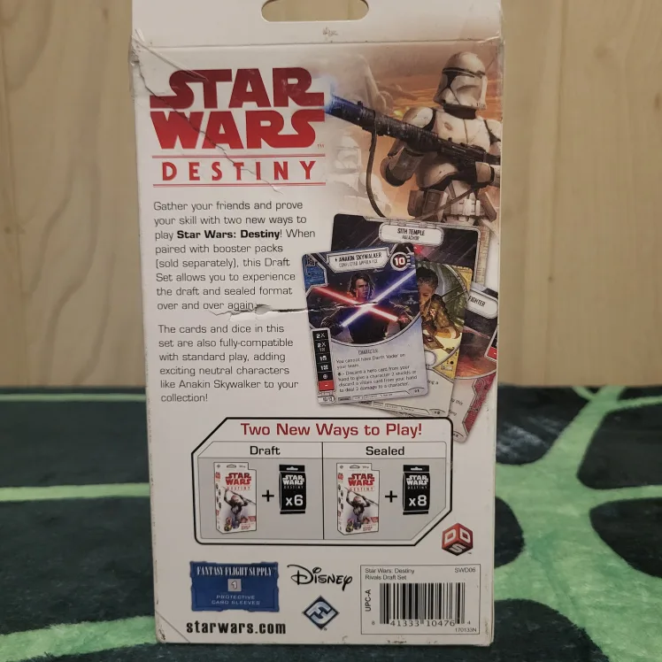Star Wars Destiny Rivals Draft Set Dice and Card Game image indicator(2)