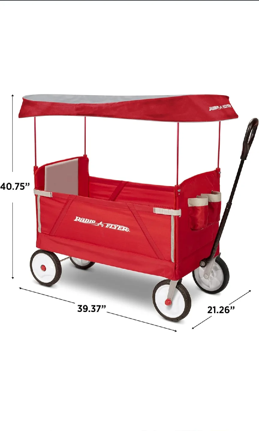 Radio Flyer 3-in-1 EZ Folding Wagon image indicator(3)