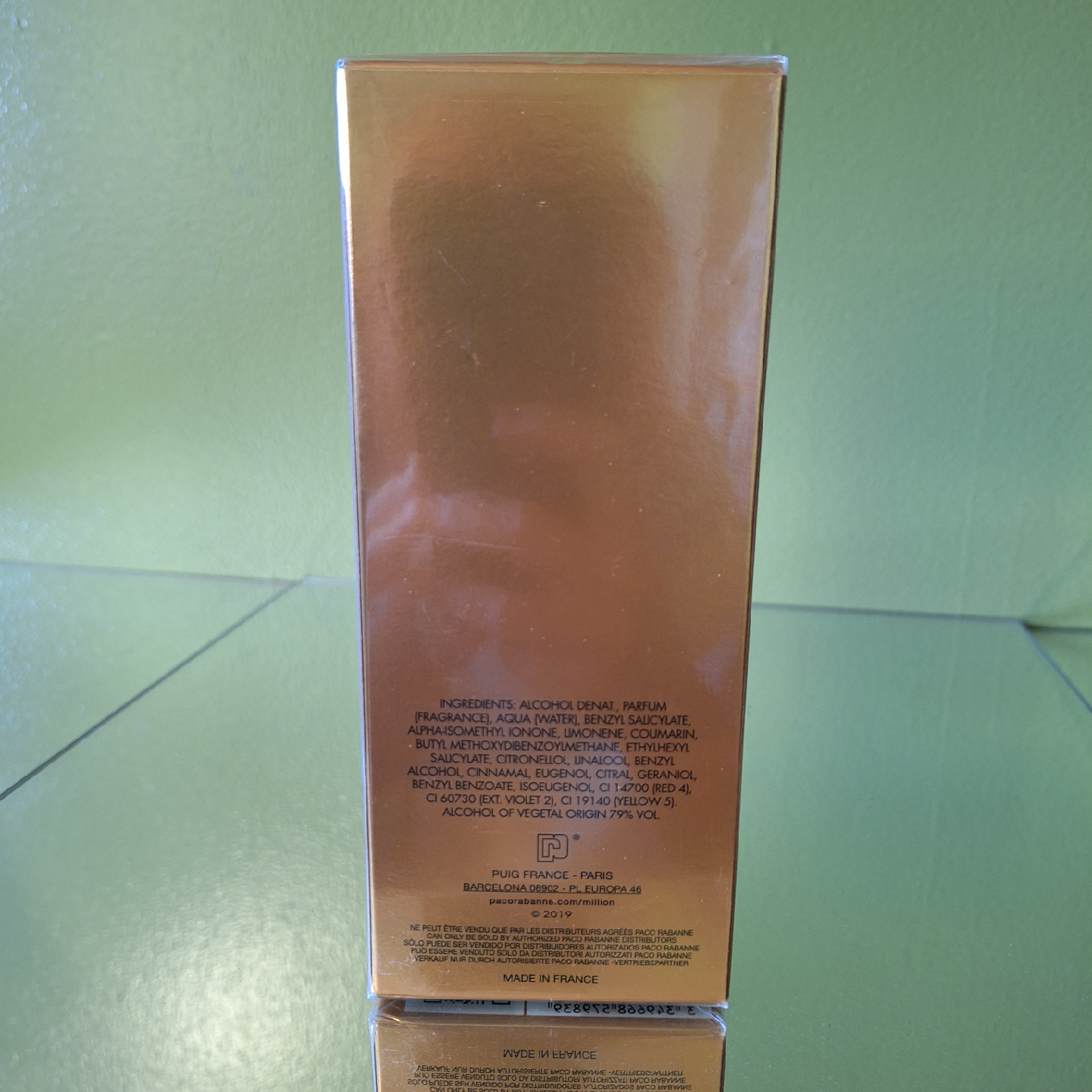 Paco Rabanne 1 Million Parfum 100ml New - photo 3