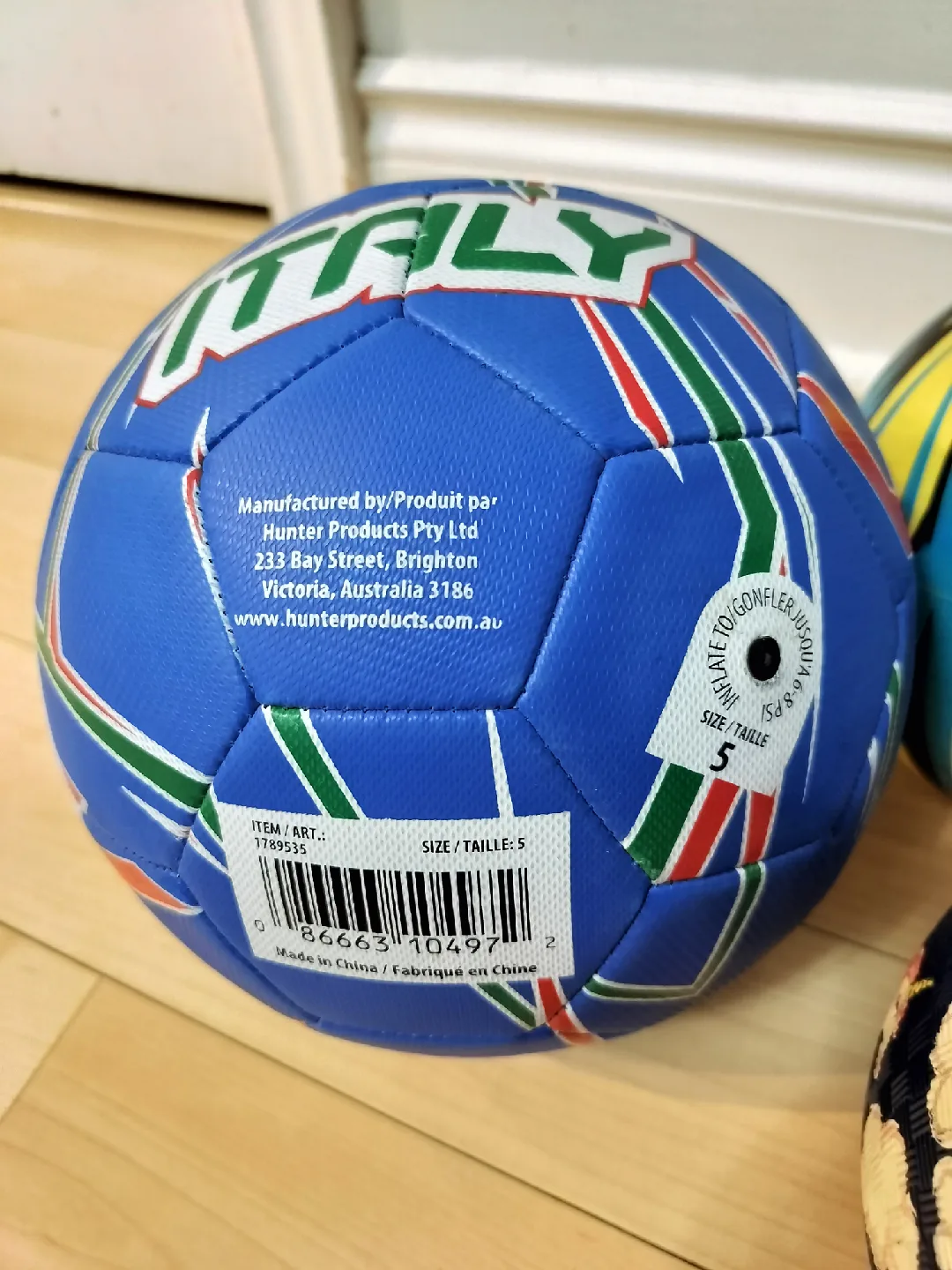 Assorted Soccer Balls & Pump image indicator(2)